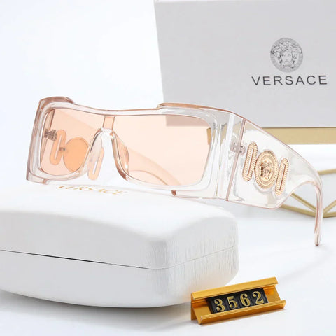 5-color fashion letter temple sunglasses polarized glasses