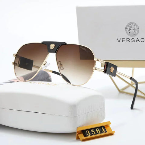 5-color fashion lion head temple sunglasses polarized glasses