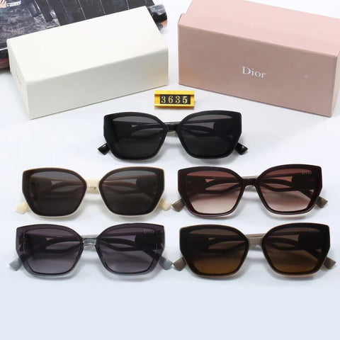 5 Colors Trendy UV Protection Sunglasses 3635